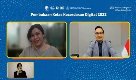 Kegiatan bertajuk Mata Kuliah Kecerdasan Digital yang diselenggarakan CfDS Fisipol UGM. 