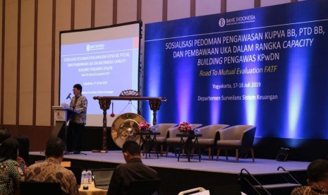  Kegiatan capacity building yang dilaksanakan Kantor Perwakilan Bank Indonesia (BI) DIY untuk pencegahan Tindak Pidana Pencucian Uang (TPPU) dan Tindak Pidana Pendanaan Terorisme (TPPT). 