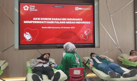 Kegiatan donor darah.