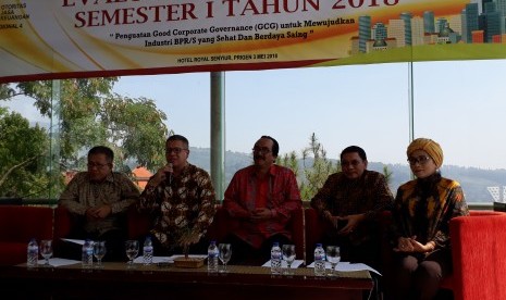 Kegiatan Evaluasi Kinerja BPR dan BPRS Triwulan I tahun 2018.