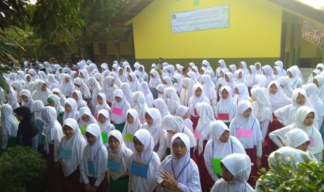 Siswa Madrasah di MTS Negeri 1 Bogor (ilustrasi) 