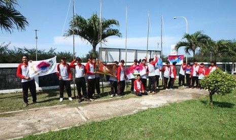   Kegiatan Sosialisasi Empat Pilar MPR RI dengan metode outbound yang diikuti mahasiswa se-Bengkulu, Ahad (6/12), yang dilaksanakan secara marathon sejak tanggal 4-7 Desember 2015. (foto : MPR RI)