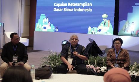 Kegiatan Temu Inovasi ke-14 di sesi breakout 1 dengan tema Capaian Keterampilan Dasar Siswa Indonesia, Selasa (6/12/2022).