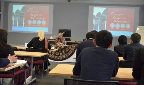 Kegiatan workshop yang digelar oleh Persatuan Pelajar Indonesia Cranfield dan Komunitas staf akademik dan pelajar Indonesia di Cranfield University, UK