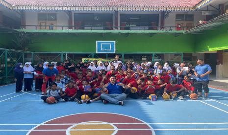 Kegiatan Youth Leader FIBA World Cup 2023 di SD Cempaka Putih Barat 17.