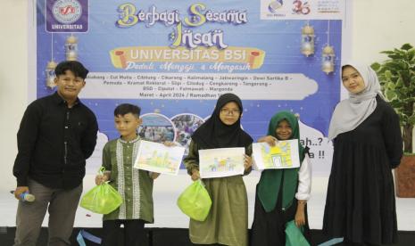 Kehadiran anak asuh yatim dan piatu dari Yayasan Naelul Khair pada kegiatan santunan dan berbuka puasa bersama yang diselenggarakan oleh Universitas BSI Kampus Cut Mutia Bekasi menjadi sebuah pengalaman yang memicu kebahagiaan dan kehangatan. 