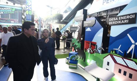 Keistimewaan booth dalam Energizing Your Action juga menarik minat Menteri Badan Usaha Milik Negara (BUMN) Erick Thohir, Dirjen Pengendalian Perubahan Iklim Kementerian Lingkungan Hidup dan Kehutanan (KLHK) Laksmi Dhewanthi, Direktur Utama Pertamina Nicke Widyawati beserta jajaran Direksi Pertamina Holding dan Subholding, yang ikut mengunjungi lokasi-lokasi booth dengan antusias. 