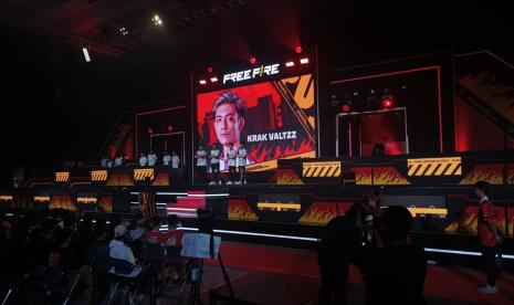 Kejuaraan nasional e-sport Free Fire diadakan di Kota Bandung.