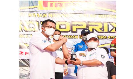 Kejuaraan Nasional (Kejurnas) Motoprix Region A Putaran 3 Sumsel Piala Presiden 2021 digelar di Sirkuit Internasional Skyland Sekayu Kabupaten Muba, 18-19 September 2021 telah usai.