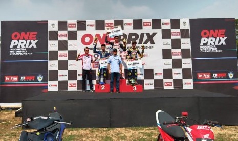 Kejuaraan Nasional Oneprix Indonesia Motorprix Championship (IMC) Putaran 3 di Sirkuit Sentul Internasional Karting & Motorcycle, Jawa Barat (1/9/2019).