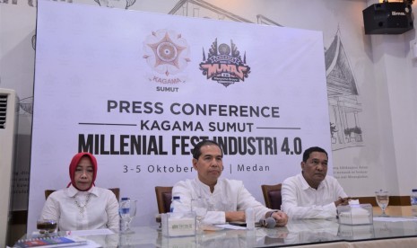 Keluarga Alumni Universitas Gadjah Mada (Kagama) Sumatera Utara akan menggelar kegiatan Millenial Fest Industri 4.0 pada tanggal 3 - 5  Oktober 2019 mendatang, di Ballroom Hotel Adimulya, Medan. 