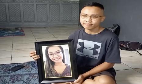 Keluarga Novita Kurnia Putri, korban penembakan di Amerika Serikat.