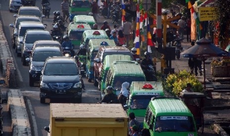 Kemacetan kerap menjadi ketidaksabaran.