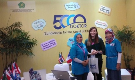 Kemenag Presentasikan Progran 5000 Doktor pada International Education Fair (Foto: Kemenag.go.id)