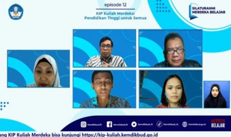 Kemendikbudristek mengadakan webinar mengenai KIP Kuliah agar dipahami masyarakat