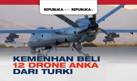 Kemenhan Beli 12 Drone Anka dari Turki.