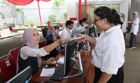 Kemenko PMK gelar seleksi CPNS berbasis komputer.