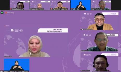 Kemenkominfo menyelenggarakan webinar 2022 untuk kelompok masyarakat atau komunitas di wilayah Sumatra dan sekitarnya dengan tema 