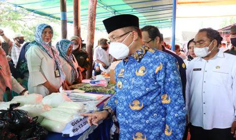 Kementan gelar Pasar Tani di Kampong Ramadhan, Benteng Oranje, Kota Ternate.