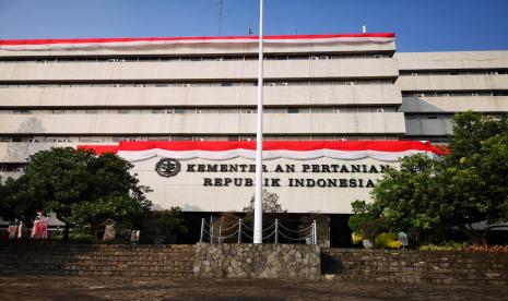 Gedung Kementan. KPK sebut kasus dugaan korupsi Kementan tak hanya soal pungutan uang terhadap pegawai.