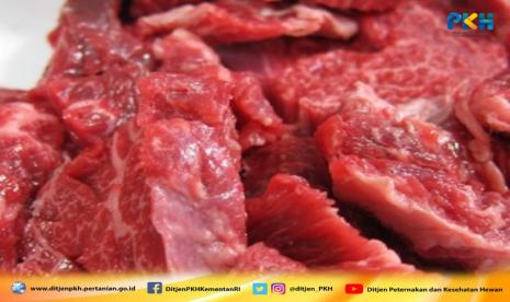 Kementan menjamin stok daging sapi/kerbau hingga Mei 2022 aman dan tercukupi.