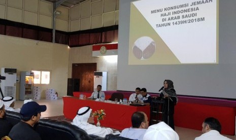 Kementerian Agama menggelar Aanwijzing Penyediaan Katering Jemaah Haji Indonesia di Arab Saudi tahun 1439H/2018M (Foto: kemenag.go.id)