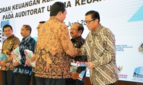 Kementerian ATR meraih opini wajar tanpa pengecualian dari BPK.