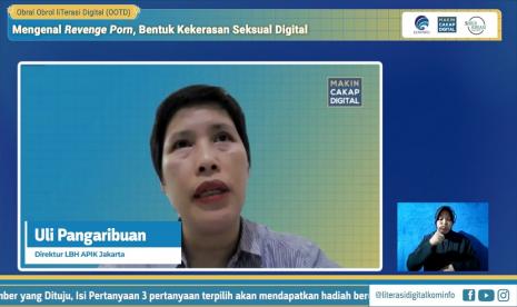 Kementerian Kominfo bersama GNLD Siberkreasi angkat topik Mengenal Revenge Porn, Bentuk Kekerasan Seksual Digital