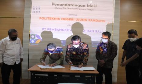 Kementerian Pendidikan, Kebudayaan, Riset, dan Teknologi (Kemendikbudristek) melakukan penandatanganan Momerandum of Understanding (MoU) antara PT Pembangkit Jawa Bali (PJB) bersama Politeknik Negeri Ujung Pandang (PNUP), pada Kamis, (27/1).