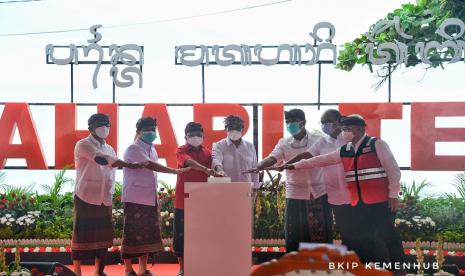 Kementerian Perhubungan secara resmi memulai pembangunan Pelabuhan Laut Sanur, Bali.