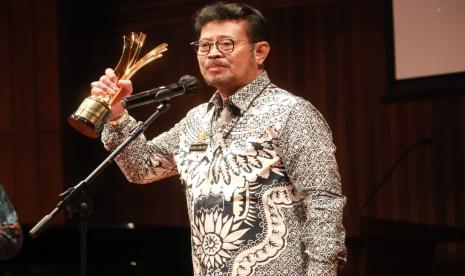 Kementerian Pertanian (Kementan) terima penghargaan Kategori Bidang Kemandirian Pangan di ajang Gatra Awards 2022.