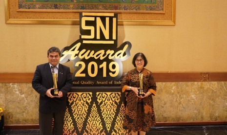 Kementerian Pertanian melalui dua Unit Pelaksana Teknis Direktorat Jenderal Peternakan dan Kesehatan Hewan mendapatkan penghargaan Standar Nasional Indonesia (SNI) Award dari Badan Standarisasi Nasional. 