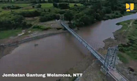 Kementerian PUPR bangun jembatan gantung Welamosa di NTT