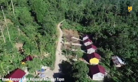 Kementerian PUPR membangun program Rumah Khusus (Rusus) di Papua 