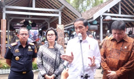 Kementrian keuangan meluncurkan fasilitas KITE untuk IKM di Boyolali, Senin (30/1).