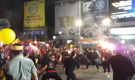 Kemeriahan Aya Aya Wae Festival di Sukabumi, Sabtu (6/7) malam