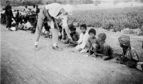 Kemiskinan akut di Jawa pada asa kolonial.