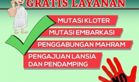 Kemudahan layanan baru dalam penyelenggaraan haji.