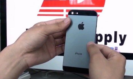 Kemungkinan desain plat punggung iPhone 5