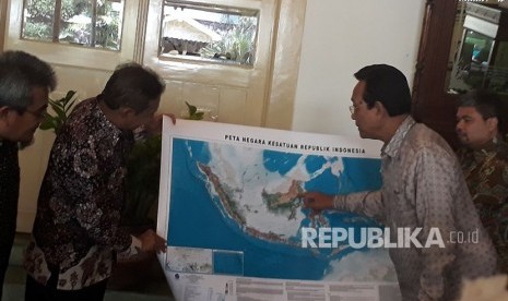  Kepala Badan Informasi Geospasial (BIG) Hasanuddin Zainal Abidin