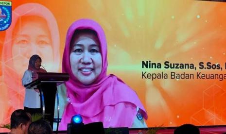 Kepala Badan Keuangan Daerah (BKD) Kota Depok., Nina Suzana.