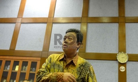 Koordinator Bidang (Korbid) Pemenangan Pemilu Indonesia I Partai Golkar Nusron Wahid. (Republika/ Wihdan)