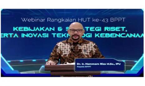 Kepala Badan Pengkajian dan Penerapan Teknologi (BPPT) Hammam Riza.