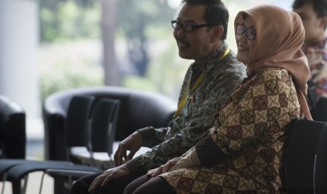 Kepala Badan Perencanaan Pembangunan Daerah (Bappeda) DKI Jakarta Tuty Kusumawati (kanan).