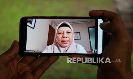 Kepala Balai Penyelidikan dan Pengembangan Teknologi Kebencanaan Geologi (BPPTKG) Yogyakarta Hanik Humaida