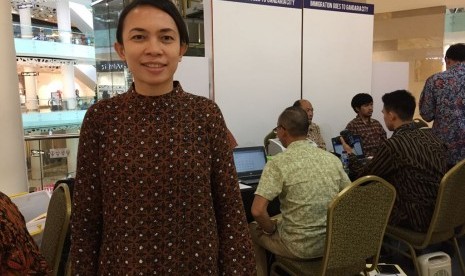 Kepala Bidang Lalu Lintas dan Status Keimigrasian Direktorat Jenderal Imigrasi Jakarta Selatan, Marina Magdalena Harahap 