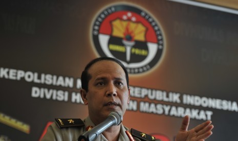 Kepala Biro Penerangan Masyarakat Polri Brigadir Jenderal (Pol) Boy Rafli Amar 