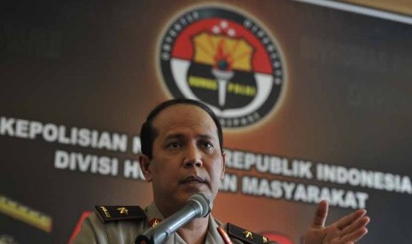 Kepala Biro Penerangan Masyarakat Polri, Brigadir Jenderal (Pol) Boy Rafli Amar. 