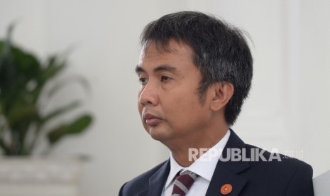 Deputi Bidang Protokol, Pers dan Media Sekretariat Presiden Bey Machmudin 