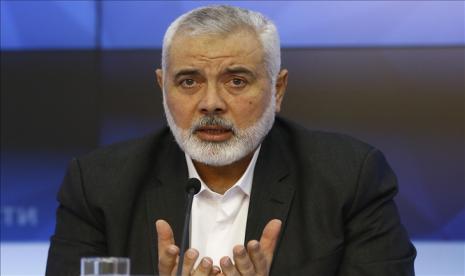 Pemimpin Hamas: Israel Jangan Sentuh Al Aqsa. Kepala Biro Politik Hamas Ismail Haniyeh. 